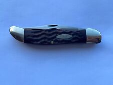Vintage CASE XX #6265 SAB Folding Hunter Pocket Knife 2 Stainless Blades picture