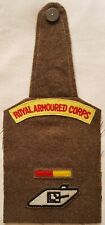 REPRODUCTION W.W.2 BRITISH ROYAL TANK REGIMENT DISPLAY PATCH picture