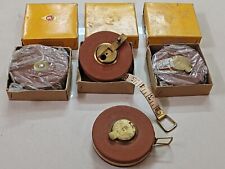 4 Pcs Nos Vintage Tape Measure W & F Brand 15ft (5M) , WEST GERMANY 70s or  60s picture