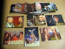 Battlestar Gallactica 1996 Dart Complete All Foil Trading Card Set Old TV Show picture