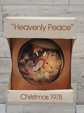 Schmid CHRISTMAS ORNAMENT 1978 Heavenly Peace Juan Ferrandiz 1st Edition 57A-5 picture