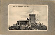 Blue Hill Observatory Milton MA Divided Unused Postcard 1910s picture