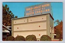 High Point NC-North Carolina, World's Largest Bureau, Sign, Vintage Postcard picture