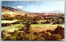 Postcard Chrome Cache Valley College Hill Utah View Card picture