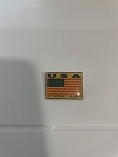 USA Sydney 2000 Patriotic Collector Lapel Pin Button picture