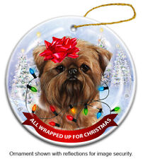 All Wrapped Up Ornament - Brussels Griffon picture