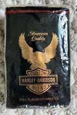 Rare Vintage Pack Of Harley Davidson Cigarettes Soft Pack Very Collectible picture
