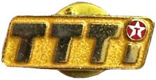 Vintage Texaco TTTI Oil Lapel Pin Texaco Trading & Transportation Inc  Pin Back. picture