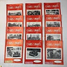 Vintage 1971 Cars And Parts Lot of 12 Magazines Complete Full Year Automobiles picture