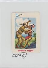 1967 Ed-U-Cards Daniel Boone Card Game Mini Daniel Boone Indian Fight 0w6 picture