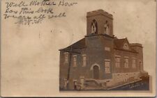 Postcard WV Cameron, Church of Christ RPPC Real Photo, 1907 Undivided Back E2 picture