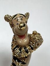 Arribas Brothers Disney Tigger Swarovski Jeweled Figurine Gold Nose RARE picture