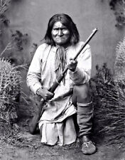 Geronimo Photo Large 11X14 - 1887 Apache Indian Chief picture