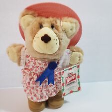 Vintage 1986 Wendy’s Furskins Bear Hattie Appalachian Artworks 7” with Tags picture