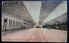Vintage Postcard 1913 New Union Station, Passenger Concourse, Washington, D.C. picture