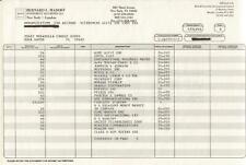 Bernard L Madoff Investment Securities LLC stock trading record and trade slip picture