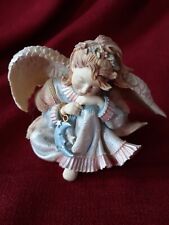 BETTY SINGER Angels Among Us Artisan Flair Figurine Holding The Moon picture