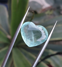 12ct Natural Heart Shape Aquamarine Loose Gemstone picture
