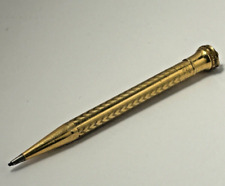 c.1924 Vintage WAHL Eversharp Gold Filled Mechanical PENCIL w/ Ring Top picture