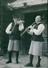 Musically causal at Skansen - Vintage Photograph 3568285 picture