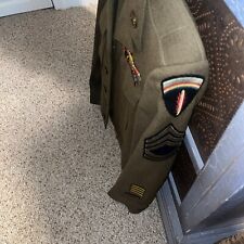 WW2 Tunic And Trousers To One Of Ike’s Drivers At SHAEF picture