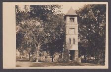 Clock Tower Sharon CT RPPC postcard 1920s picture
