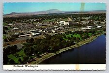 Richland Washington City Park Aerial View Posted 1975 Postcard picture