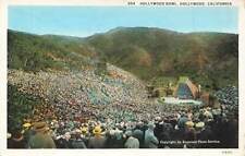 c1930 Hollywood Bowl Crowd Scene CA VTG  P85 picture
