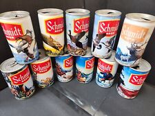 SCHMIDT BEER SCENIC CANS - CUSTOM 11 CAN BUYER REQUESTED LOT picture