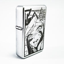 BRAND NEW -  DESIGNED BRUSHED STYLED CIGARETTE PETROL LIGHTER - Ahegao Variant picture
