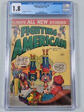 Prize Publications Fighting American #6 CGC 1.8 Golden Age Comic picture