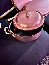 vintage copper cookware - vintage professional hotel, commercial and home pieces picture