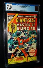 MASTER OF KUNG FU CGC #3 1975 Marvel Comics CGC 7.0 FN-VF picture