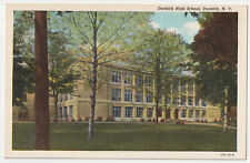 1940s~Old Dunkirk High School~New York NY~Marauders~Vintage Postcard picture