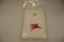 VTG Golf Towel MOBIL Gas Flying Pegasus Embroidered NEW picture