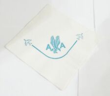 VINTAGE AMERICAN AIRLINES NAPKIN AA EAGLE LOGO picture