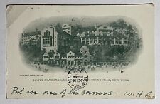 1905 Antique Postcard Greeting Card Hotel Gramatan Bronx Old Bronxville New York picture