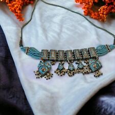 SUPER OLD VINTAGE LAKH Beaded Costume Indian Jewelry *READ picture