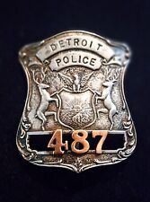 Obsolete Vintage Replica Detroit badge  picture