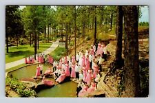 Many LA-Louisiana Centenary College Choir at Hodges Gardens 1970 Old Postcard picture