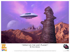 Lost In Space - Impact on the Lost Planet - Ron Gross Art Print Jupiter J 2 #8 picture
