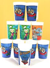 10 Vintage1990 Jetsons the Movie Wendys collector cups 3 designs plastic tumbler picture