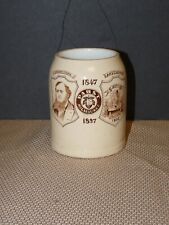 1897 PABST BEER UTAH MORMON BRIGHAM YOUNG JUBILEE MUG 1847 To 1897 picture