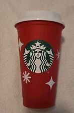 Starbucks 25 Year Holiday 2022 Reusable Red Hot Cup Christmas Grande 16 oz picture