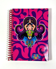 Vintage Lisa Frank roovy Hippie Genie Girl Small Spiral Notebook picture