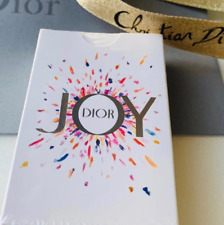 New Christian Dior JOY Playing Cards - White Paper - Sealed - Hard to Find 🃏 picture
