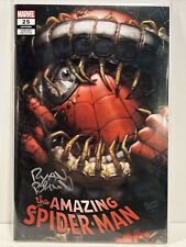 Amazing Spider-Man 25 (2019) Signed by Ryan Brown NM W/ COA picture