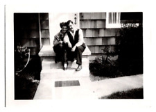Vintage Photo Beautiful Young Woman With Handsome Young Man Americana c1949 picture