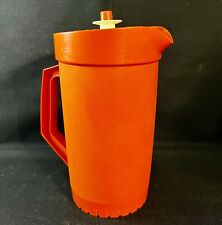 Vintage Tupperware, Harvest Orange, 2 QT. Pitcher, 800-8 picture