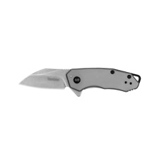 Kershaw Knives Rate 1408 Frame Lock Stonewashed 8Cr13MoV Pocket Knife Stainless picture
